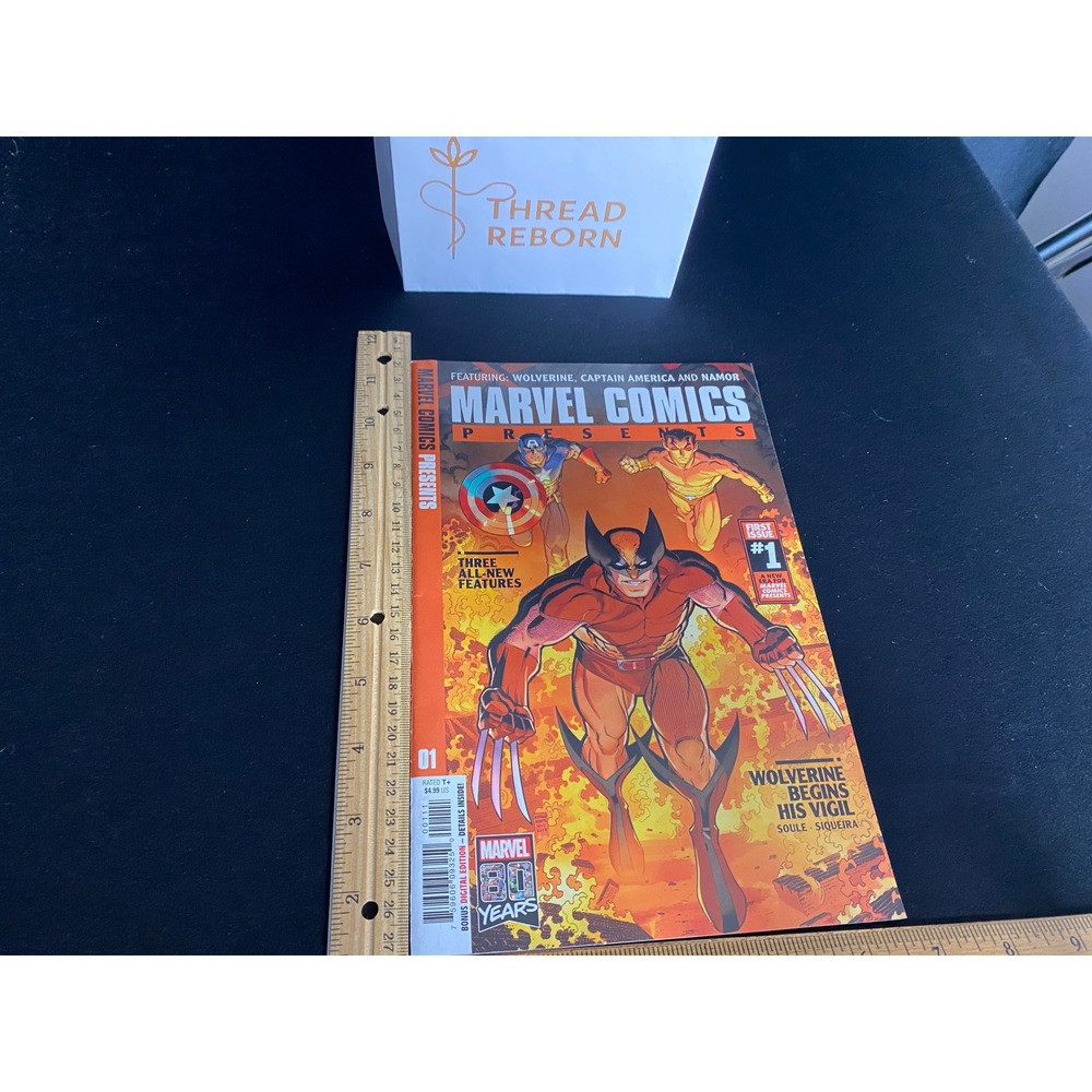 Marvel Comics Presents #1‎ Wolverine Captain America Namor 80th Anniversary
